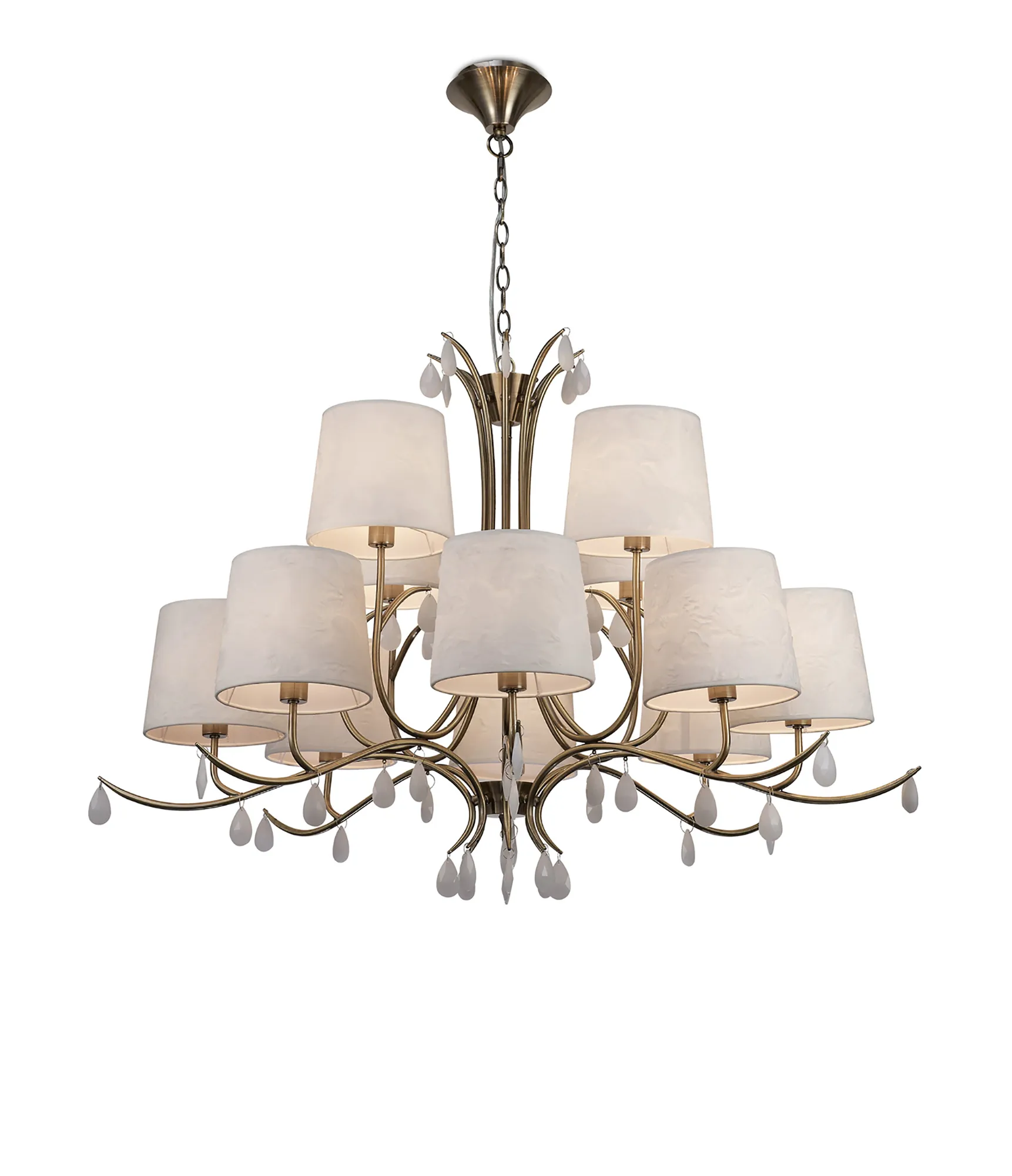Andrea Antique Brass Ceiling Lights Mantra Multi Arm Fittings Andrea Antique Brass Ceiling Lights Mantra Multi Arm Fittings